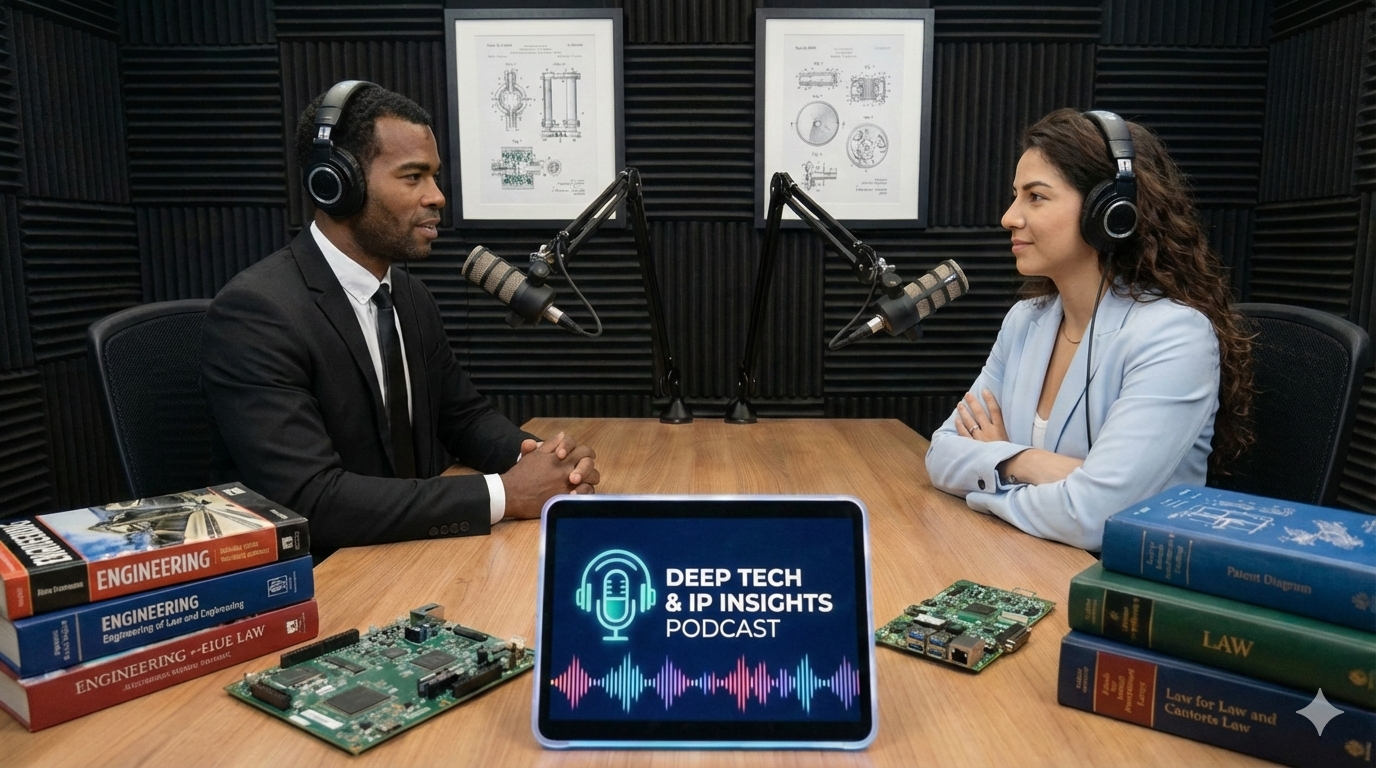 Deep Tech & IP Insights Podcast Studio